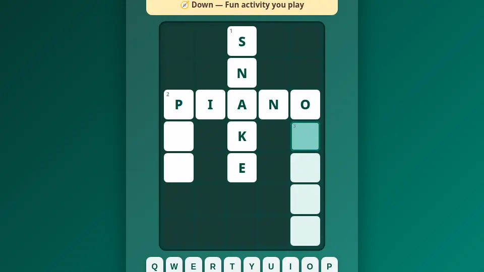 Crossword Mini