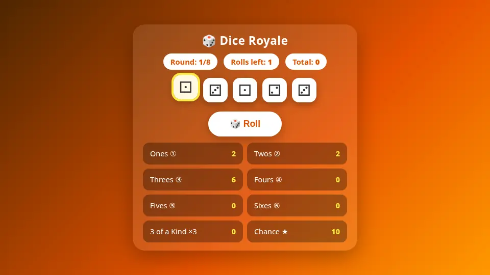 Dice Royale