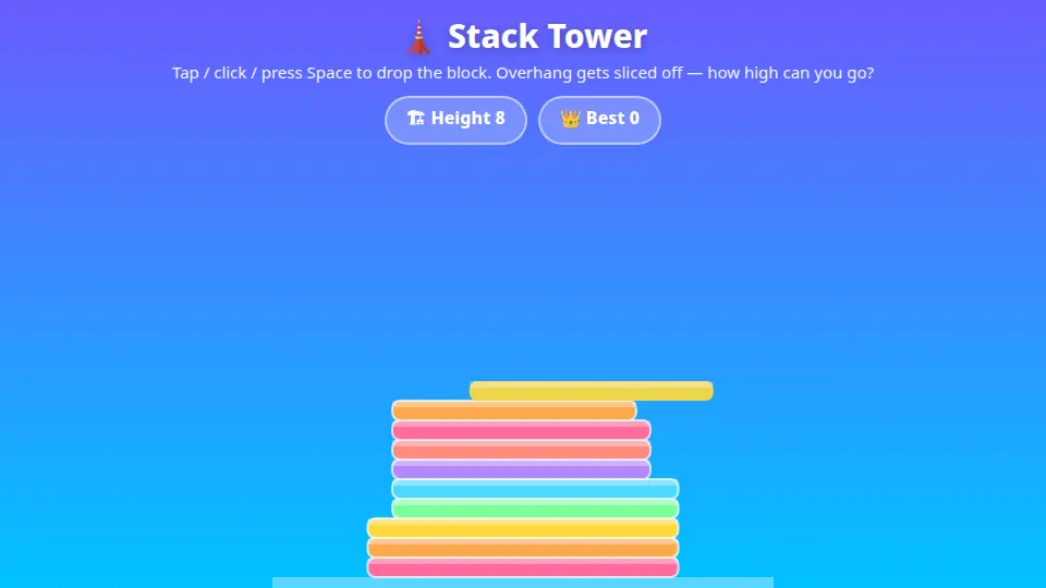 Stack Tower