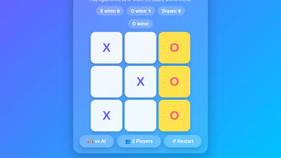 Tic-Tac-Toe